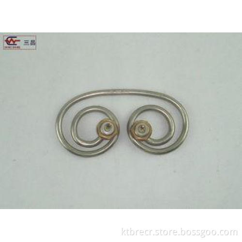 Small brass flange Nickel plated Industrial Electric Copper